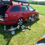 26.5. Radek K. na návštěvě u ACES kombaťáků v Litomyšli